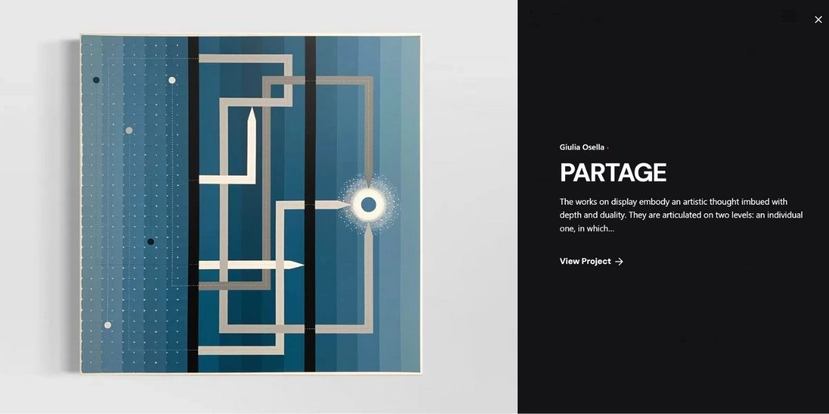 Pagina del negozio moderno